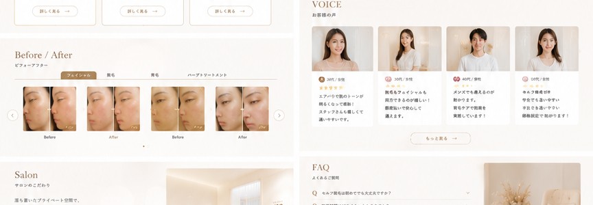 上質なサロンイメージ
